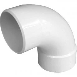 IPEX Canplas 4 In. SDR 35 90 Deg. PVC Sewer And Drain Street Elbow (1/4 Bend)