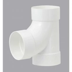 IPEX Canplas Sanitary Tee 6 In. PVC Sewer And Drain Tee