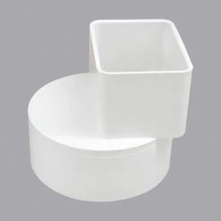 IPEX Canplas 2 In. X 3 In. X 4 In. Offset Downspout Adapter