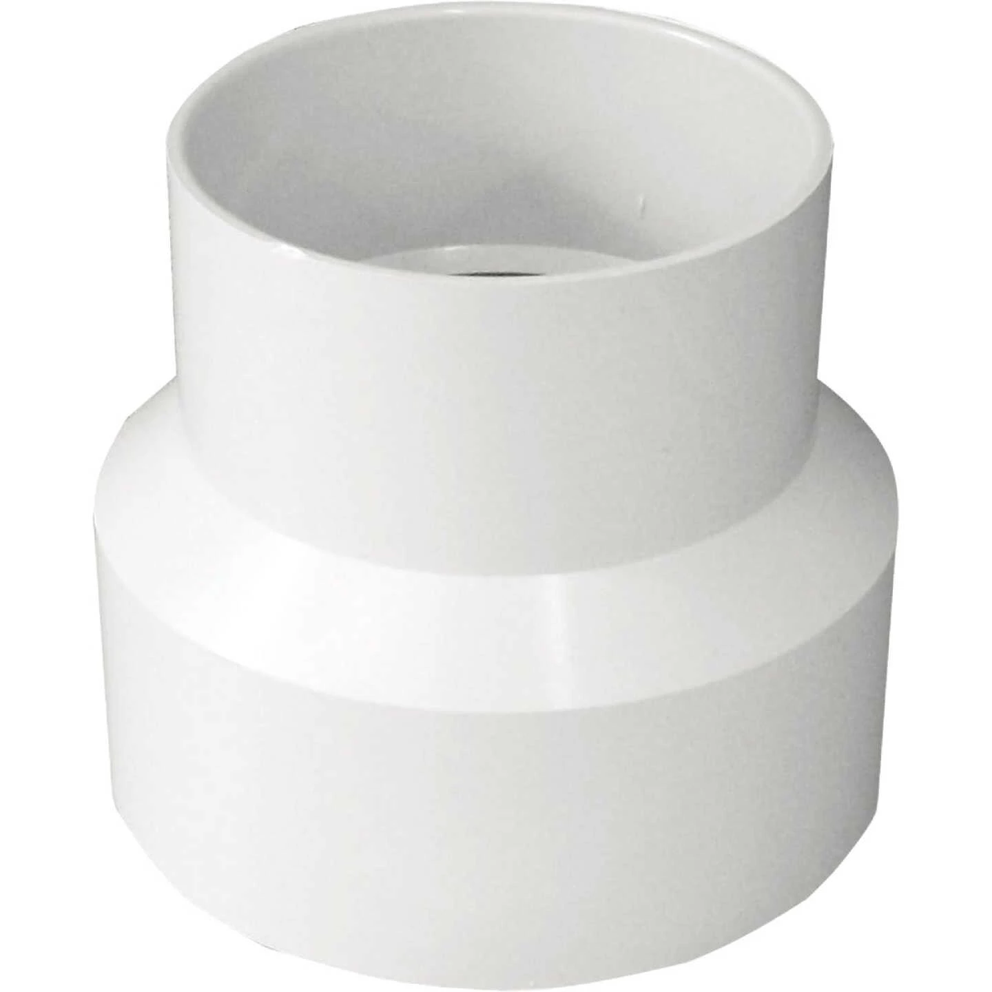 IPEX Canplas 4 In. X 3 In. PVC Sewer And Drain Coupling 3 IPEX Canplas 4 In. X 3 In. PVC Sewer And Drain Coupling