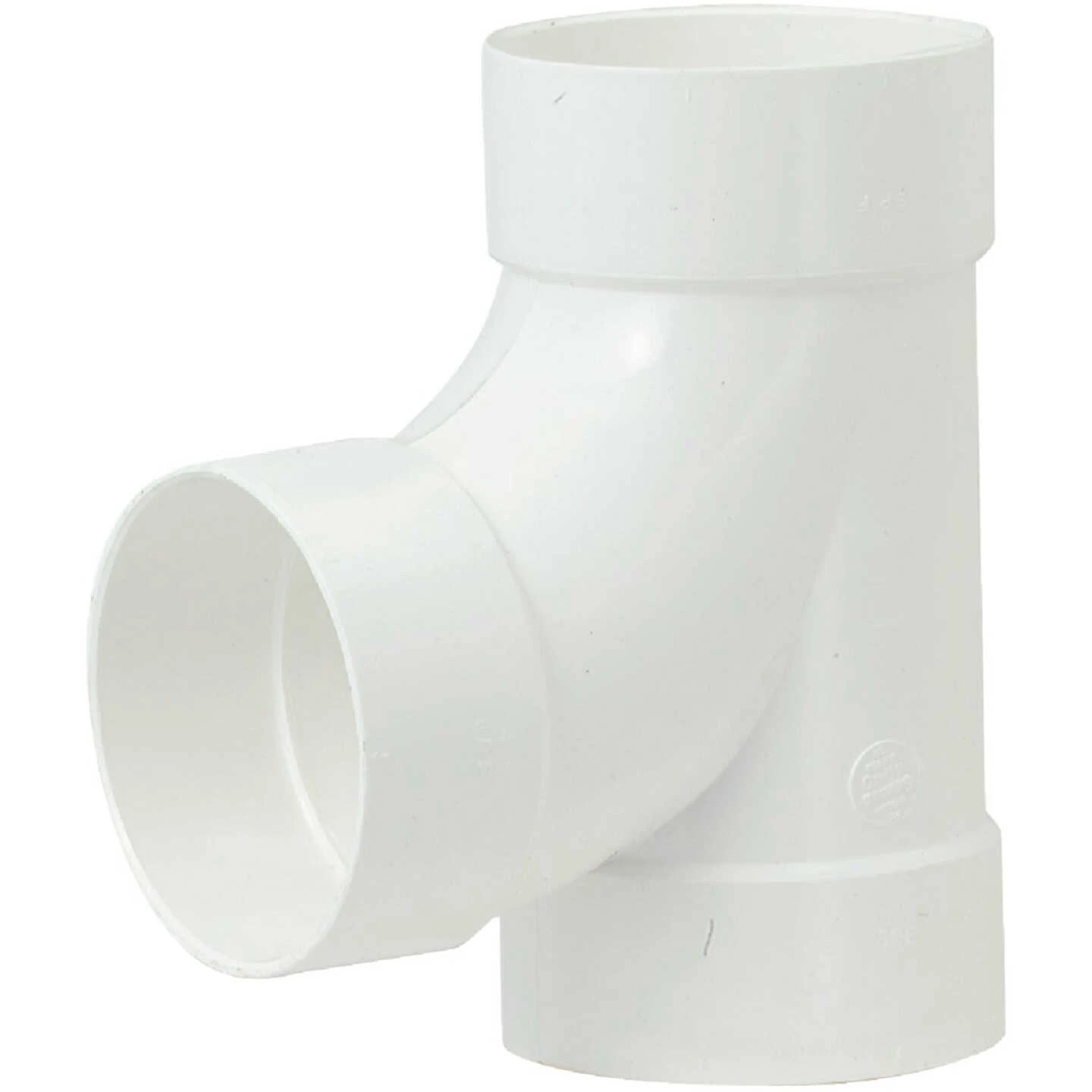 IPEX Canplas Sanitary Tee 4 In. PVC Sewer And Drain Tee 4 IPEX Canplas Sanitary Tee 4 In. PVC Sewer And Drain Tee - Image 2