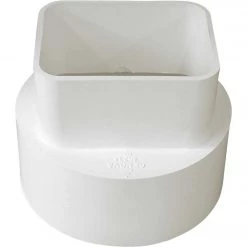 IPEX Canplas 2 In. X 3 In. X 4 In. PVC Downspout Adapter
