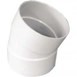 IPEX Canplas 4 In. SDR 35 22-1/2 Deg. PVC Sewer And Drain Elbow (1/16 Bend)