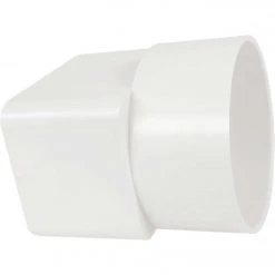 IPEX Canplas 2 In. X 3 In. X 3 In. White Styrene Downspout Adapter