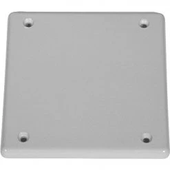 IPEX Kraloy 2-Gang 4.75 In. Square Blank Cover Plate