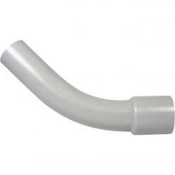 IPEX Kraloy 2 In. Schedule 40 45 Deg Standard Radius Belled End PVC Elbow