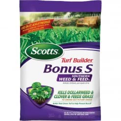 Scotts Turf Builder Bonus S Florida Weed & Feed 18.21 Lb. 5000 Sq. Ft. 29-0-10 Lawn Fertilizer With Weed Killer
