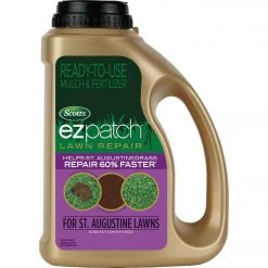 Scotts EzPatch For St. Augustinegrass 3.75 Lb. 85 Sq. Ft. 2-0-0 Lawn Fertilizer & Mulch