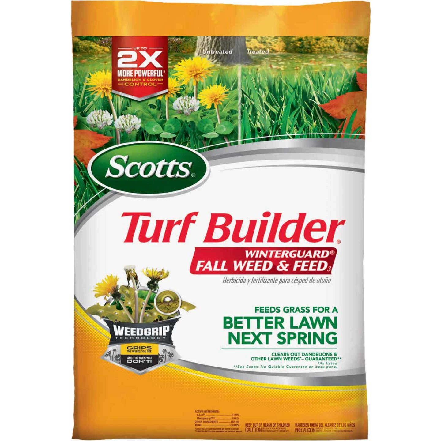 Scotts Turf Builder WinterGuard Weed & Feed 14.29 Lb. 5000 Sq. Ft. 28-0-6 Winterizer Fall Fertilizer 3 Scotts Turf Builder WinterGuard Weed & Feed 14.29 Lb. 5000 Sq. Ft. 28-0-6 Winterizer Fall Fertilizer