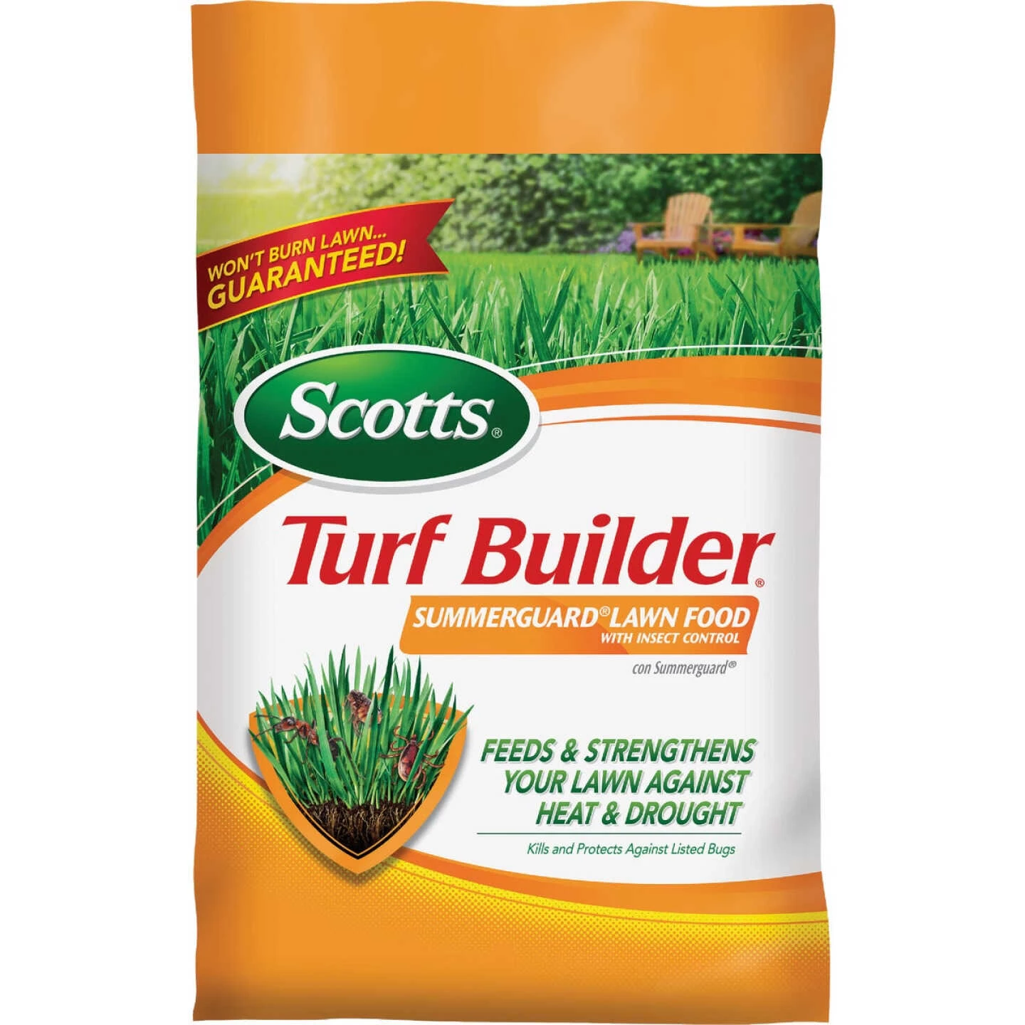 Scotts Turf Builder SummerGuard 40.05 Lb. 15,000 Sq. Ft. 20-0-8 Lawn Fertilizer With Insecticide 3 Scotts Turf Builder SummerGuard 40.05 Lb. 15,000 Sq. Ft. 20-0-8 Lawn Fertilizer With Insecticide