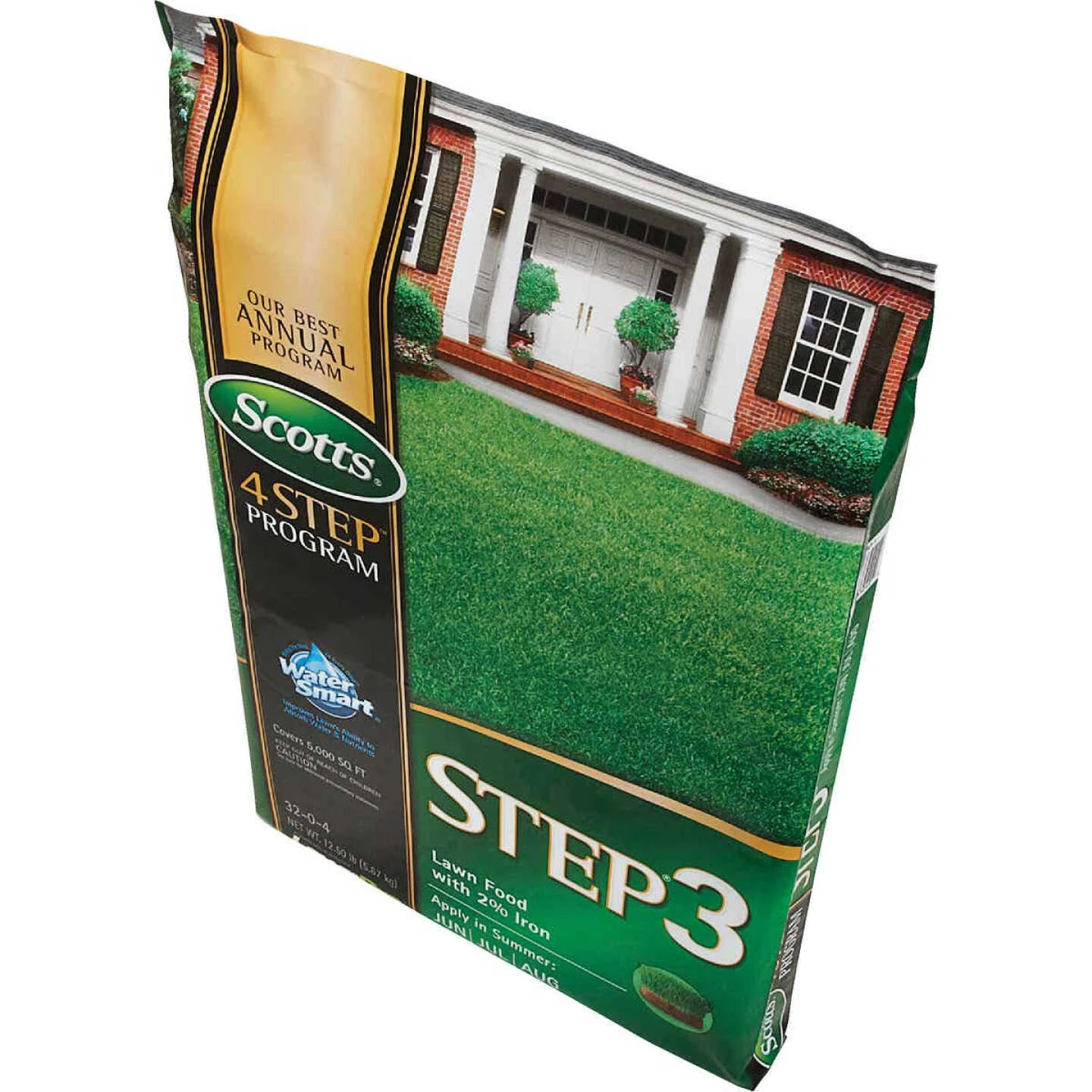 Scotts 4-Step Program Step 3 12.60 Lb. 5000 Sq. Ft. 32-0-4 Lawn Fertilizer With 2% Iron 8 Scotts 4-Step Program Step 3 12.60 Lb. 5000 Sq. Ft. 32-0-4 Lawn Fertilizer With 2% Iron - Image 6