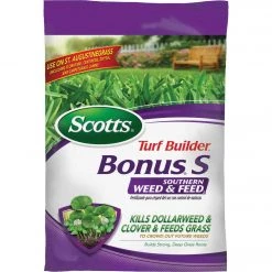 Scotts Turf Builder Bonus S Southern Weed & Feed 18.62 Lb. 5000 Sq. Ft. 29-0-10 Lawn Fertilizer With Weed Killer