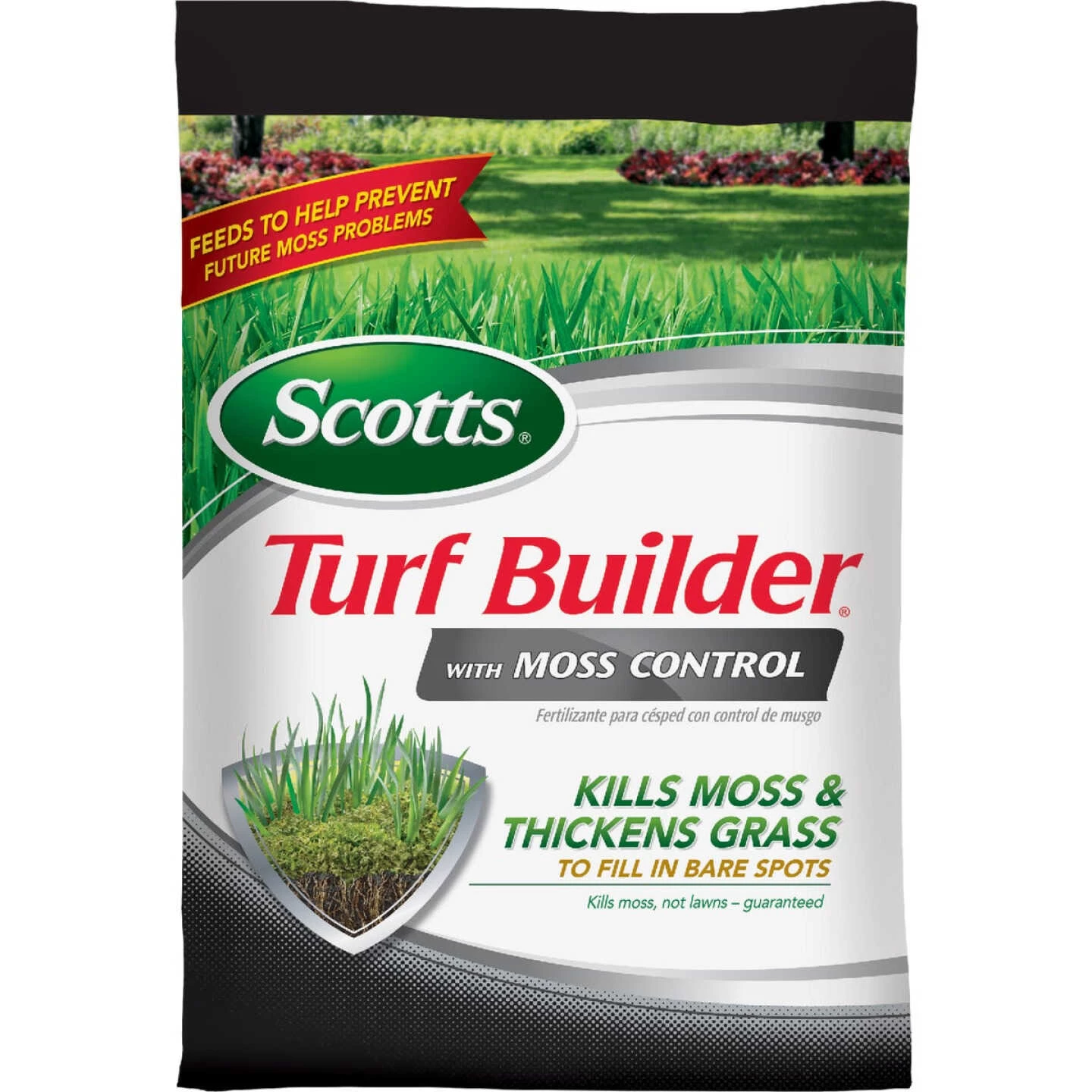 Scotts Turf Builder With Moss Control 25 Lb. 5000 Sq. Ft. 23-0-3 Lawn Fertilizer 3 Scotts Turf Builder With Moss Control 25 Lb. 5000 Sq. Ft. 23-0-3 Lawn Fertilizer