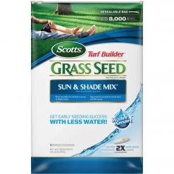 Scotts Turf Builder 20 Lb. Up To 8000 Sq. Ft. Coverage Sun & Shade Grass Seed