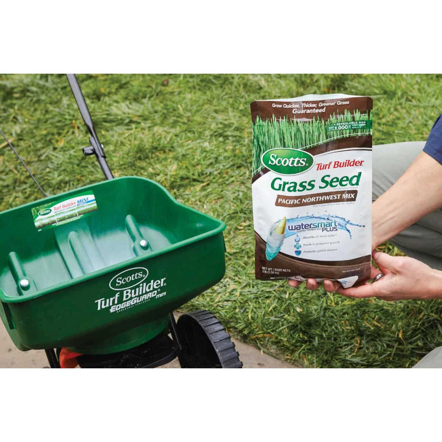 Scotts Turf Builder 3 Lb. Up To 1000 Sq. Ft. Coverage Pacific Northwest Grass Seed 5 Scotts Turf Builder 3 Lb. Up To 1000 Sq. Ft. Coverage Pacific Northwest Grass Seed - Image 3