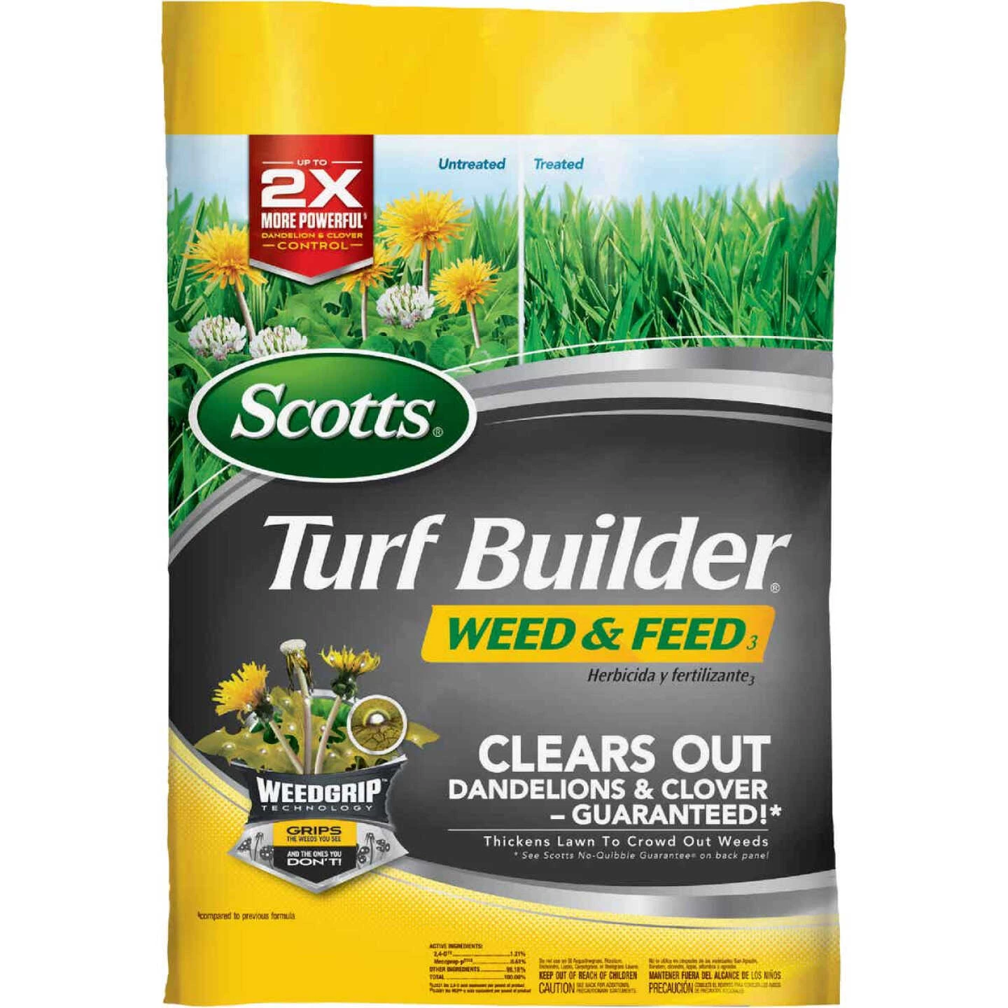 Scotts Turf Builder Weed & Feed 14.54 Lb. 5000 Sq. Ft. 28-0-3 Lawn Fertilizer With Weed Killer 3 Scotts Turf Builder Weed & Feed 14.54 Lb. 5000 Sq. Ft. 28-0-3 Lawn Fertilizer With Weed Killer