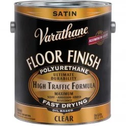 Varathane Premium Oil-Based Clear Satin Floor Finish, Gallon