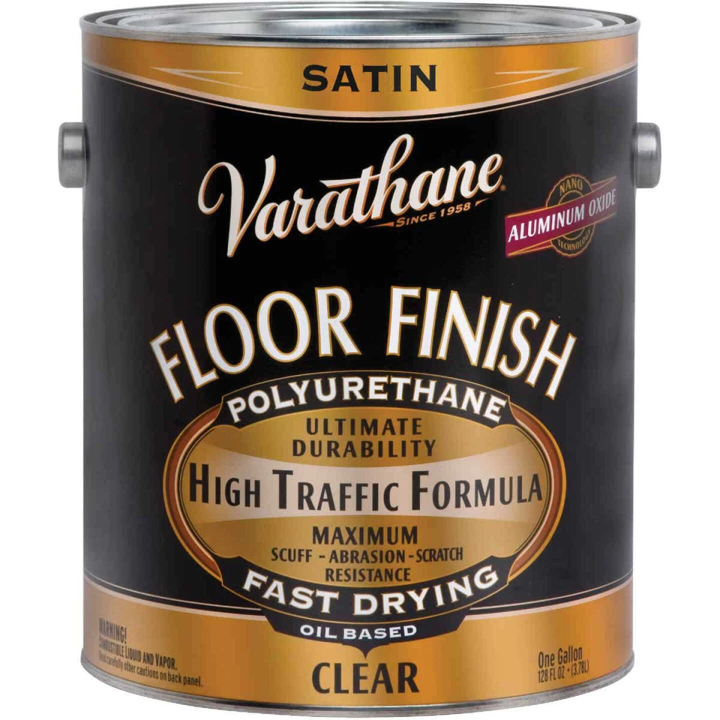 Varathane Premium Oil-Based Clear Satin Floor Finish, Gallon 3 Varathane Premium Oil-Based Clear Satin Floor Finish, Gallon