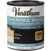 Varathane Charred Wood Accelerator Stain, Black, 1 Qt. -Cheap Varathane Store ItemImage 797216 q5x5ok 8ql93s e45mo